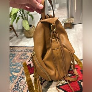 Rebecca Minkoff Julian Leather Backpack | Camel Tan | Excellent Condition